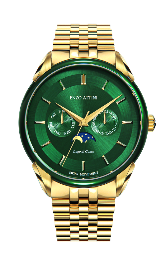 Lago di Como - President Bracelet / Swiss Movement