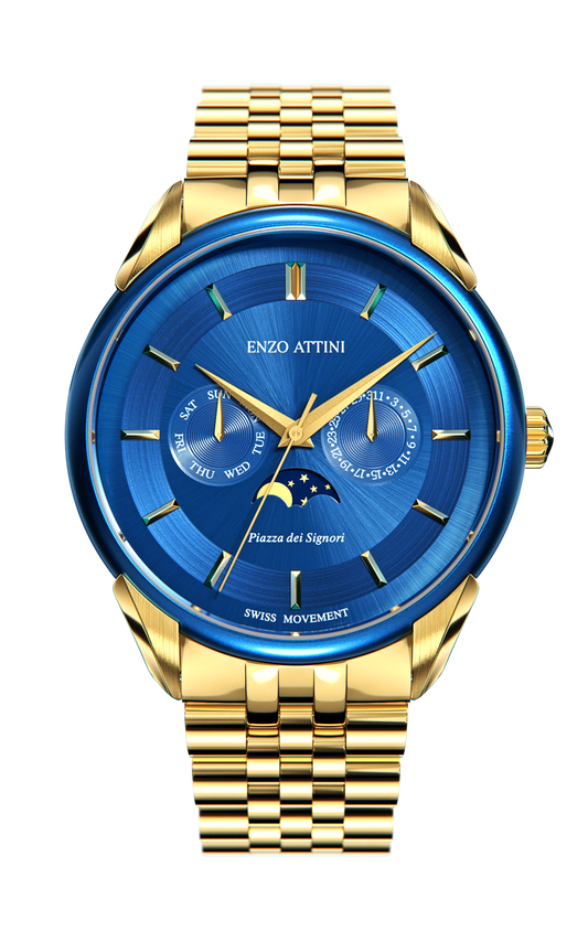 Piazza dei Signori - President Bracelet / Swiss Movement.