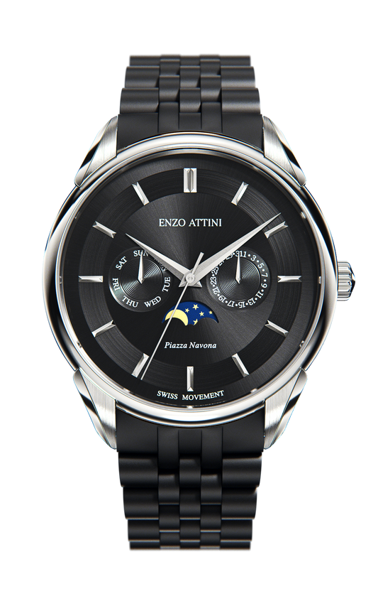 New Piazza Navona, Roma - President Bracelet / Swiss Movement