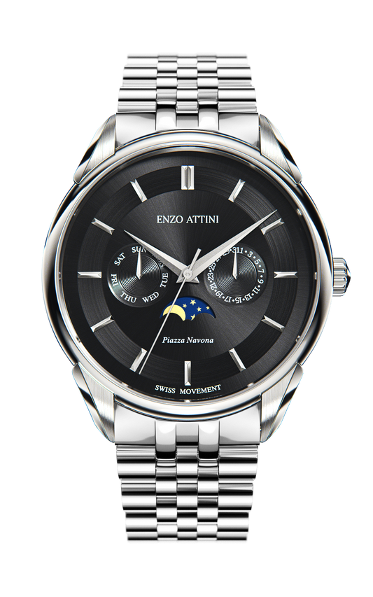 New Piazza Navona, Roma - President Bracelet / Swiss Movement