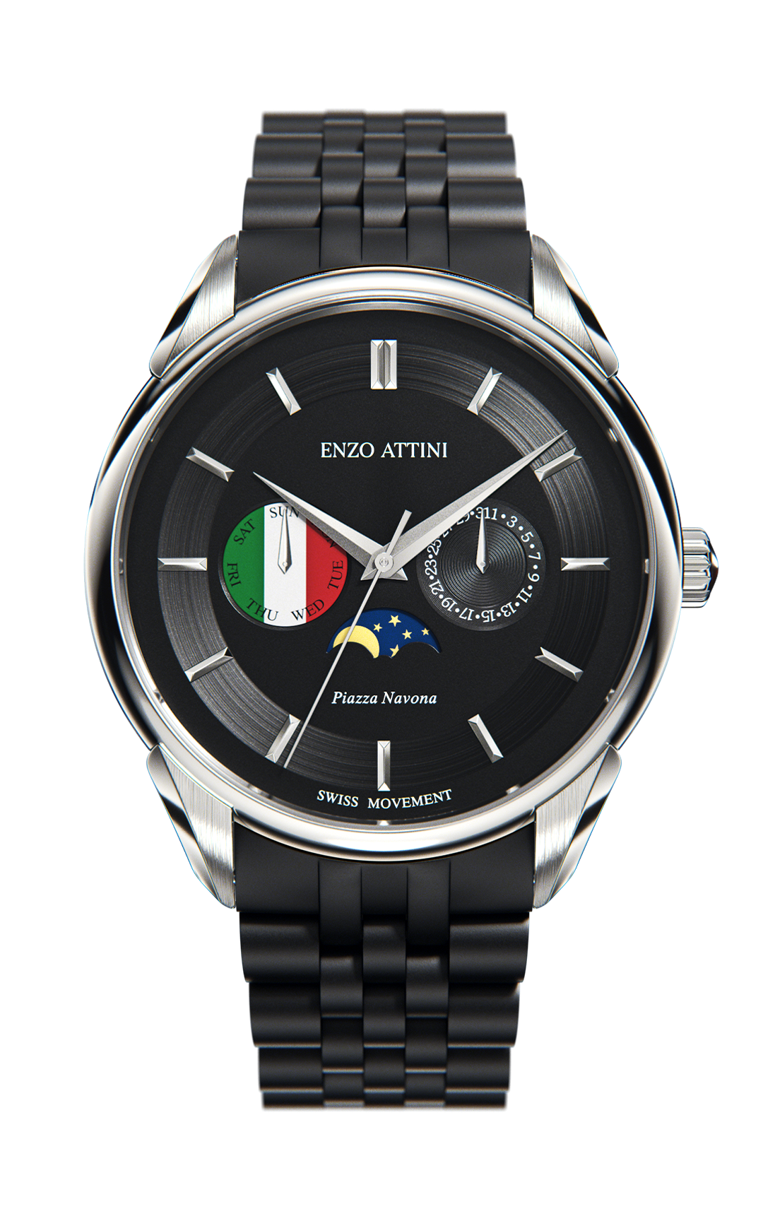 Piazza Navona, Roma - President Bracelet / Swiss Movement