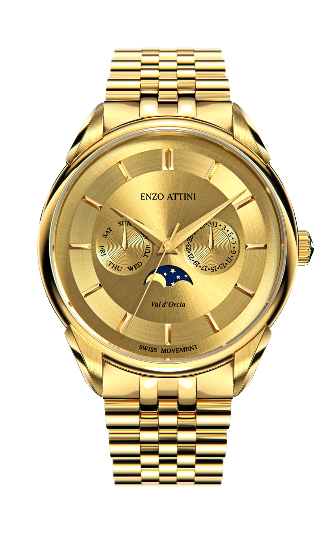 New Val d'Orcia - President Bracelet / Swiss Movement