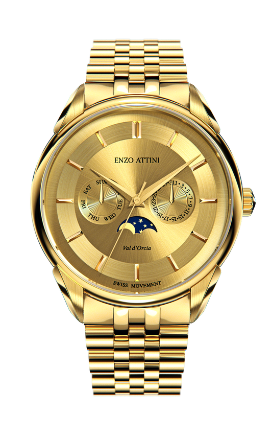 New Val d'Orcia - President Bracelet / Swiss Movement