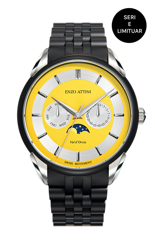 Val d'Orcia - President Bracelet  / Swiss Movement