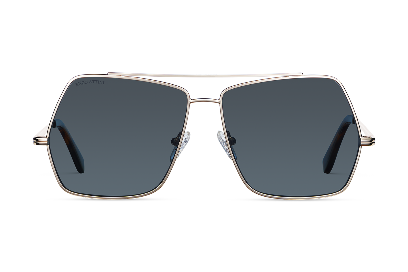 Lake Geneva / Tortoise & Gold Color + Dark Black Lens.