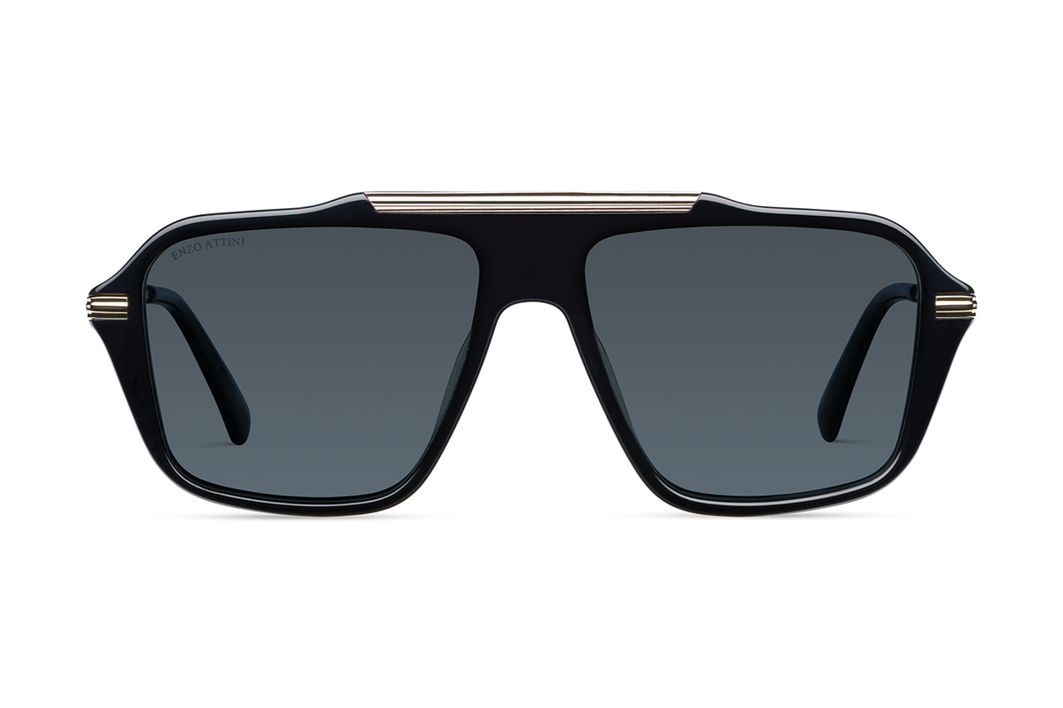 Palazzo Ducezio / Black & Gold Color + Dark Black Lens.