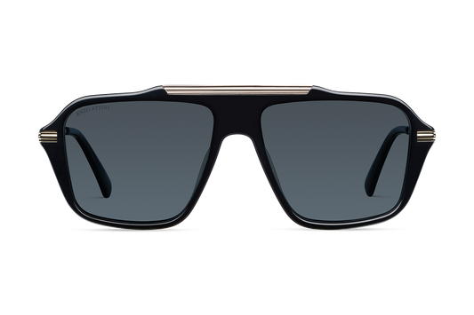 Palazzo Ducezio / Black & Gold Color + Dark Black Lens.