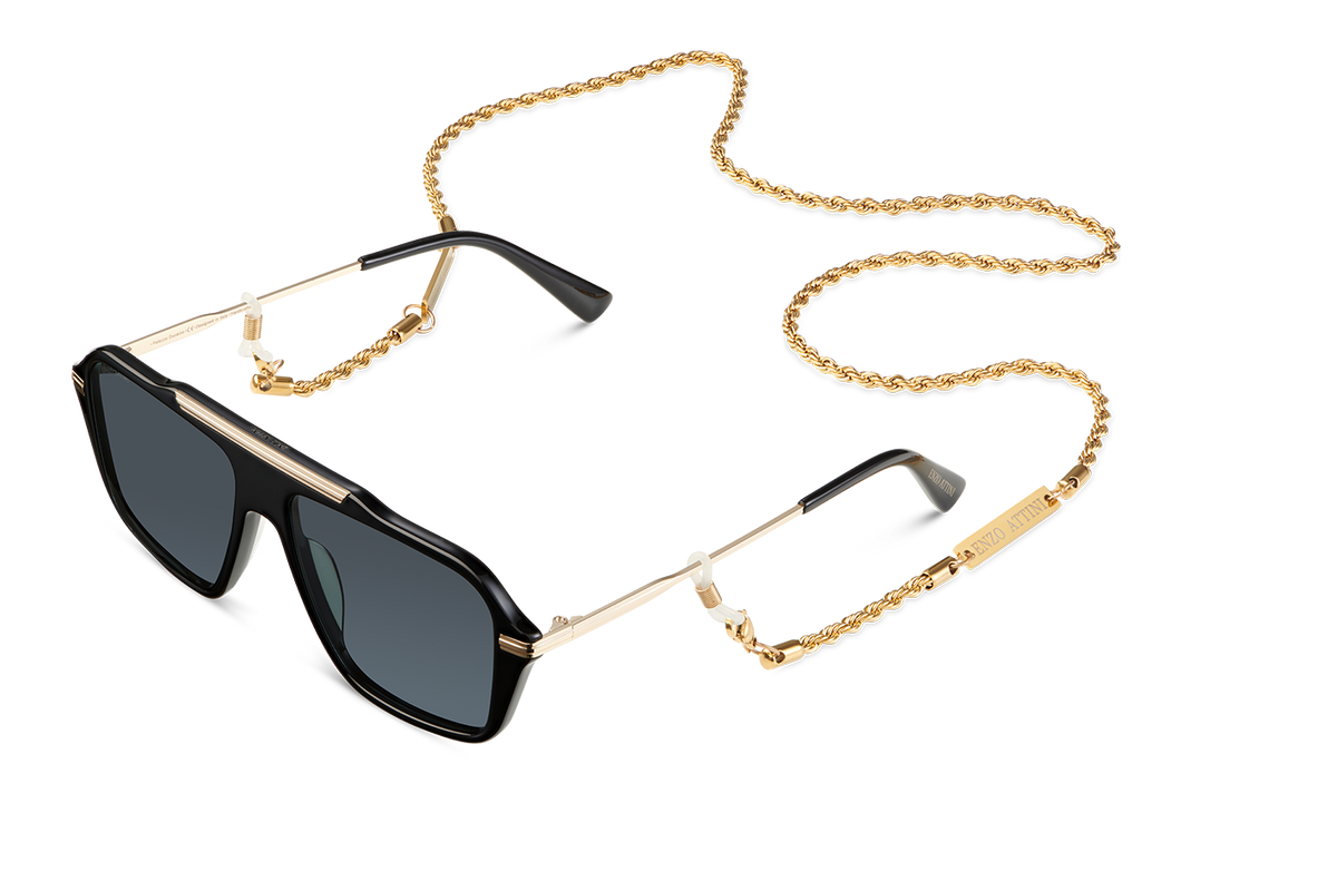 Palazzo Ducezio / Black & Gold Color + Dark Black Lens