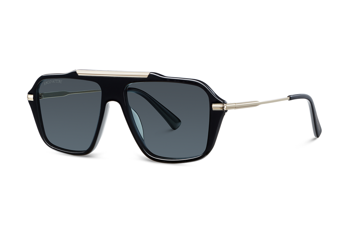 Palazzo Ducezio / Black & Gold Color + Dark Black Lens.