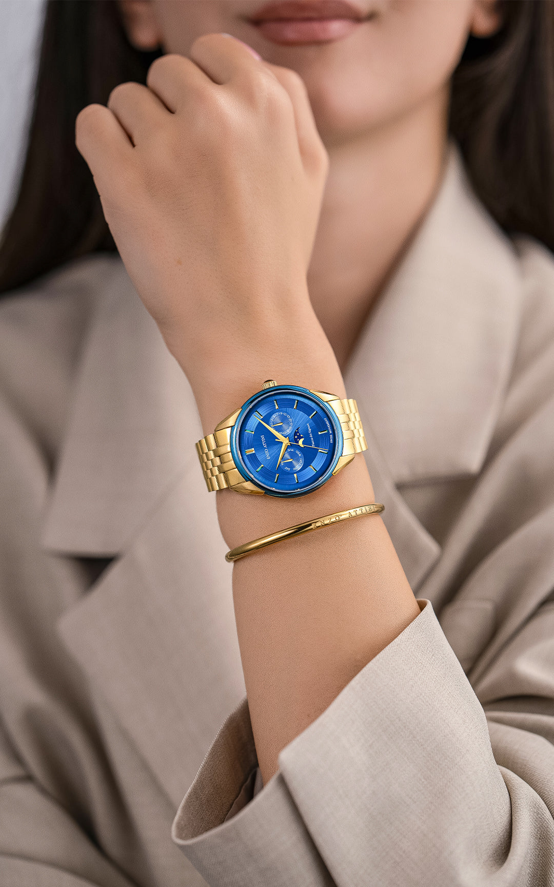 Piazza dei Signori - President Bracelet / Swiss Movement.