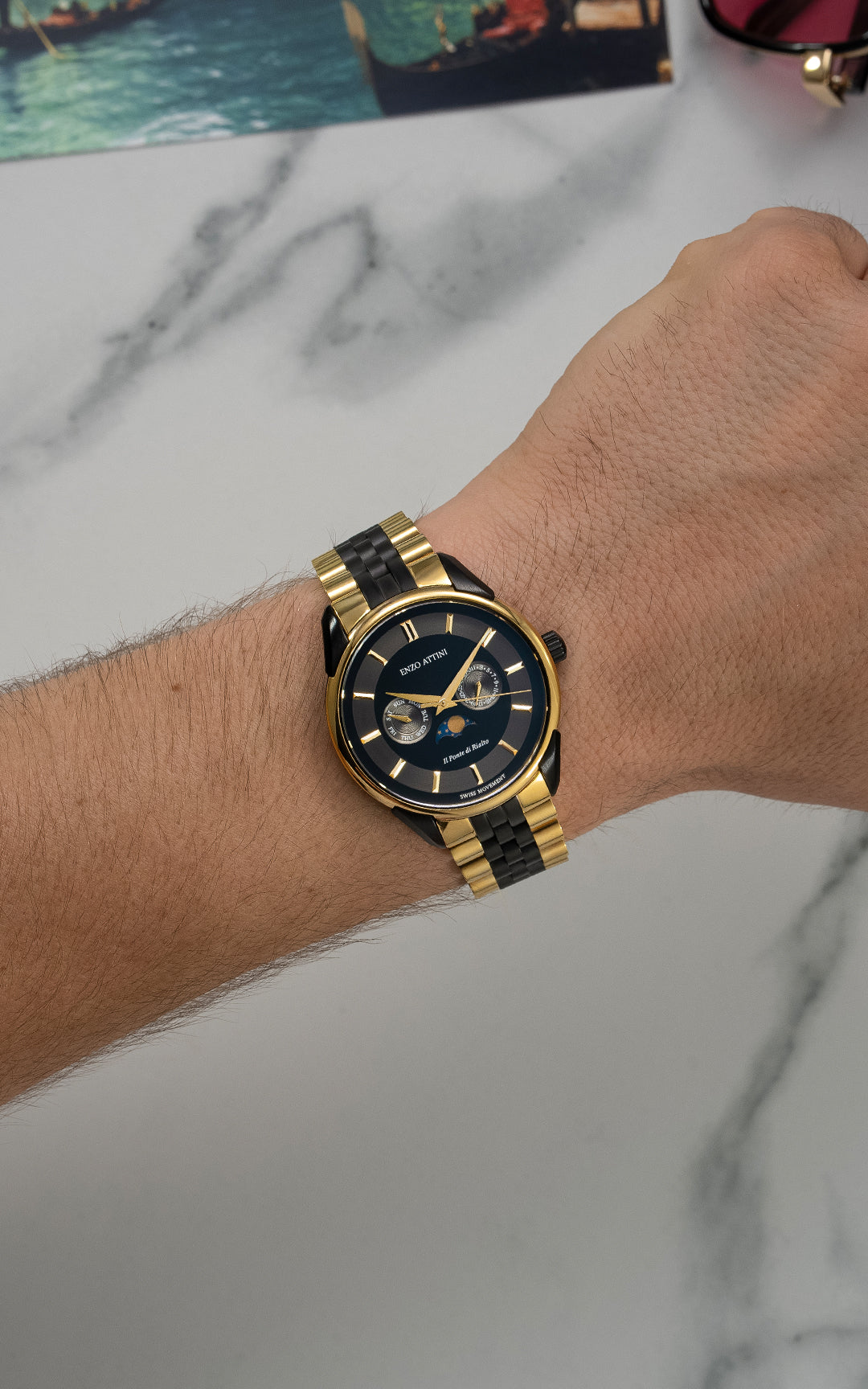 il Ponte di Rialto, Venezia - President Bracelet / Swiss Movement